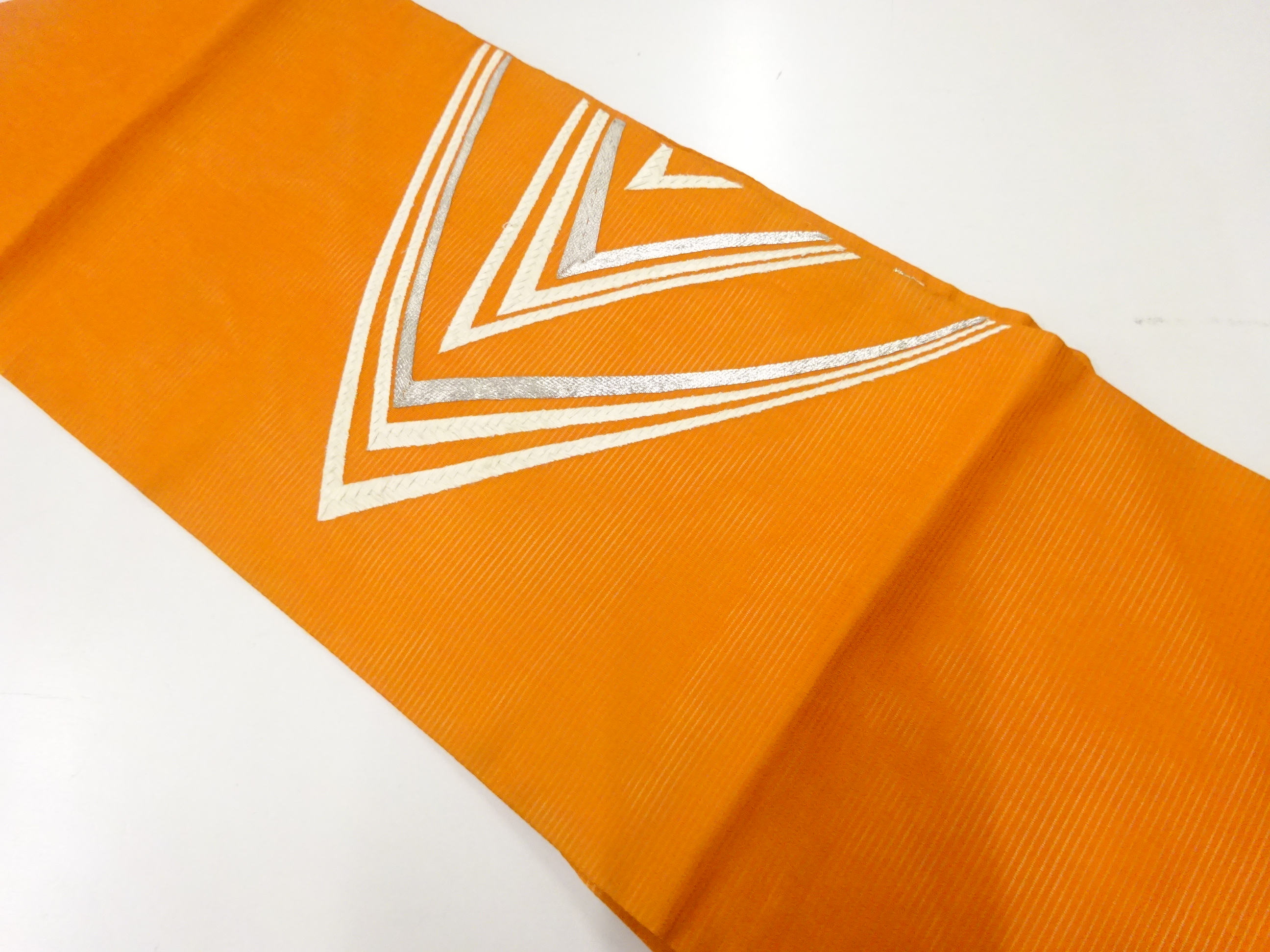 JAPANESE KIMONO / VINTAGE NAGOYA OBI / EMBROIDERY / ABSTRACT